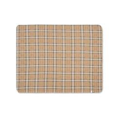 Vue Couverture de voyage en RPET - Dinara rpet de couleur marron| Krokrodeal