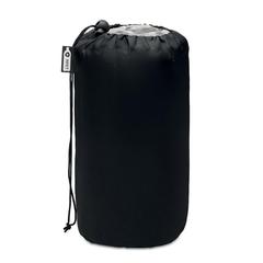 Vue Couverture de voyage en RPET - Dinara rpet de couleur gris| Krokrodeal