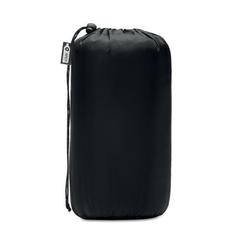 Vue Couverture de voyage en RPET - Dinara rpet de couleur gris| Krokrodeal