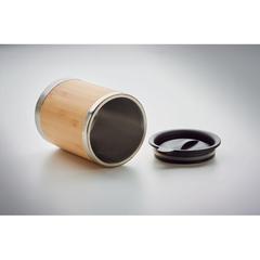 Vue Gobelet acier inoxydable 250ml - Lokka de couleur marron| Krokrodeal