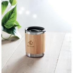 Vue Gobelet acier inoxydable 250ml - Lokka de couleur marron| Krokrodeal