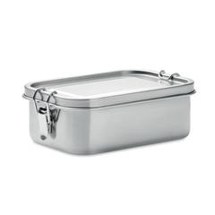 Vue Lunch box en acier inox. 750ml - Chan lunchbox de couleur gris| Krokrodeal