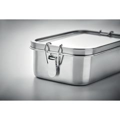 Vue Lunch box en acier inox. 750ml - Chan lunchbox de couleur gris| Krokrodeal