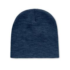 Vue Bonnet en polyester RPET - Marco rpet de couleur bleu| Krokrodeal