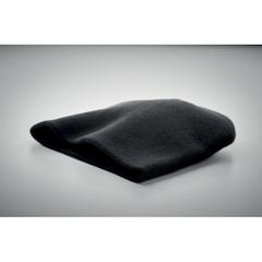 Vue Bonnet en polyester RPET - Marco rpet de couleur noir| Krokrodeal