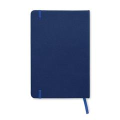 Vue Carnet A5 couverture RPET 600D - Note rpet de couleur bleu| Krokrodeal