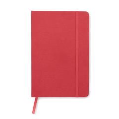 Vue Carnet A5 couverture RPET 600D - Note rpet de couleur rouge| Krokrodeal