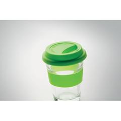 Vue Gobelet en verre 350 ml - Astoglass de couleur vert| Krokrodeal