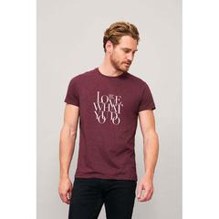 Vue REGENT F MEN T-SHIRT 150g - Regent fit de couleur bleu| Krokrodeal