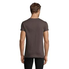 Vue REGENT F MEN T-SHIRT 150g - Regent fit de couleur gris| Krokrodeal