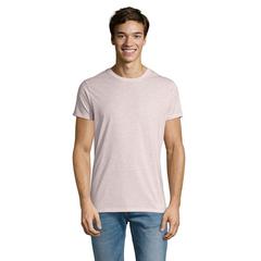 Vue REGENT F MEN T-SHIRT 150g - Regent fit de couleur rose| Krokrodeal