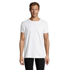 Vue REGENT F MEN T-SHIRT 150g - Regent fit de couleur blanc| Krokrodeal