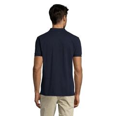 Vue PRIME MEN POLO POLYCOTON - Prime men de couleur bleu| Krokrodeal