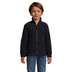 Vue NORTH KIDS MICROPOLAIRE - North kids de couleur bleu| Krokrodeal