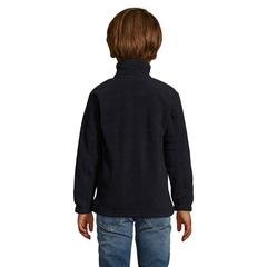 Vue NORTH KIDS MICROPOLAIRE - North kids de couleur bleu| Krokrodeal