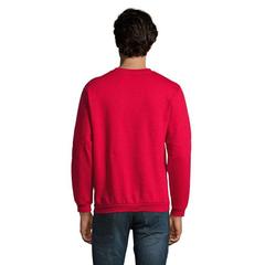 Vue SPIDER MEN SWEATER 260g - Spider de couleur rouge| Krokrodeal