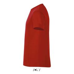 Vue REGENT F KIDS T-SHIRT 150g - Regent fit kids de couleur rouge| Krokrodeal