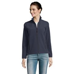 Vue RACE WOMEN ZIPPÉE SOFTSHELL - Race women de couleur bleu| Krokrodeal