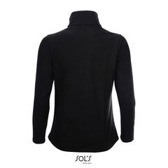 Vue RACE WOMEN ZIPPÉE SOFTSHELL - Race women de couleur noir| Krokrodeal