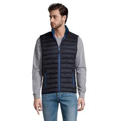Vue WAVE MEN Bodywarmer - Wave men de couleur bleu| Krokrodeal