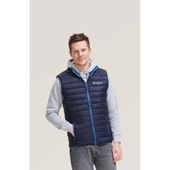 Vue WAVE MEN Bodywarmer - Wave men de couleur gris| Krokrodeal