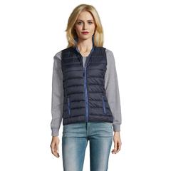 Vue WAVE WOMEN DOUDOUNE - Wave women de couleur bleu| Krokrodeal