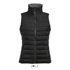 Vue WAVE WOMEN DOUDOUNE - Wave women de couleur noir| Krokrodeal
