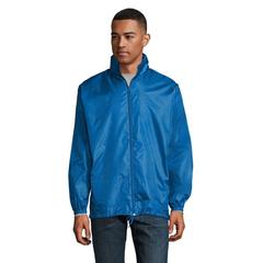 Vue SHIFT COUPE-VENT UNISEXE - Shift de couleur bleu| Krokrodeal