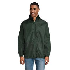 Vue SHIFT COUPE-VENT UNISEXE - Shift de couleur vert| Krokrodeal