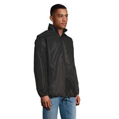 Vue SHIFT COUPE-VENT UNISEXE - Shift de couleur noir| Krokrodeal