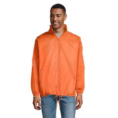 Vue SHIFT COUPE-VENT UNISEXE - Shift de couleur orange| Krokrodeal