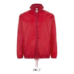 Vue SHIFT COUPE-VENT UNISEXE - Shift de couleur rouge| Krokrodeal