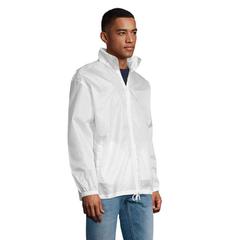 Vue SHIFT COUPE-VENT UNISEXE - Shift de couleur blanc| Krokrodeal