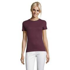 Vue REGENT WOMEN T-SHIRT 150g - Regent women de couleur marron| Krokrodeal