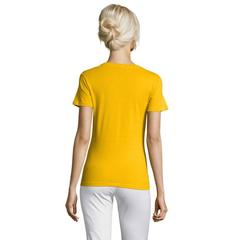 Vue REGENT WOMEN T-SHIRT 150g - Regent women de couleur jaune| Krokrodeal