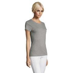 Vue REGENT WOMEN T-SHIRT 150g - Regent women de couleur gris| Krokrodeal