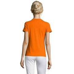 Vue REGENT WOMEN T-SHIRT 150g - Regent women de couleur orange| Krokrodeal
