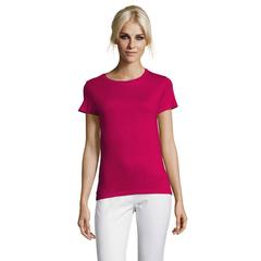 Vue REGENT WOMEN T-SHIRT 150g - Regent women de couleur rose| Krokrodeal