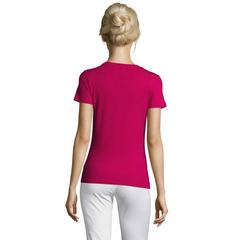 Vue REGENT WOMEN T-SHIRT 150g - Regent women de couleur rose| Krokrodeal