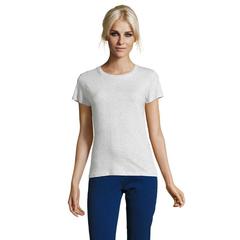 Vue REGENT WOMEN T-SHIRT 150g - Regent women de couleur blanc| Krokrodeal