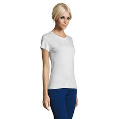 Vue REGENT WOMEN T-SHIRT 150g - Regent women de couleur blanc| Krokrodeal