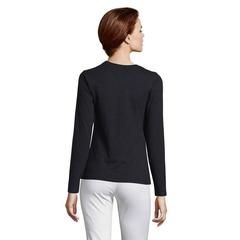 Vue IMPERIAL LSL WOMEN T-SHIRT - Imperial lsl women de couleur noir| Krokrodeal