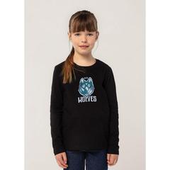 Vue IMPERIAL LSL KIDS T-SHIRT - Imperial lsl kids de couleur noir| Krokrodeal