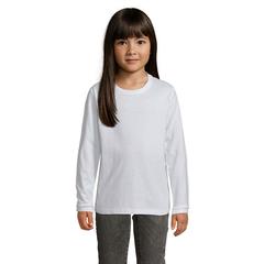 Vue IMPERIAL LSL KIDS T-SHIRT - Imperial lsl kids de couleur blanc| Krokrodeal