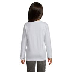 Vue IMPERIAL LSL KIDS T-SHIRT - Imperial lsl kids de couleur blanc| Krokrodeal