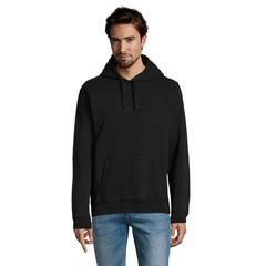 Vue SPENCER SWEAT CAPUCHE 280 - Spencer de couleur noir| Krokrodeal
