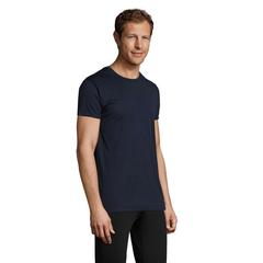 Vue SPRINT UNI T-SHIRT 130g - Sprint de couleur bleu| Krokrodeal
