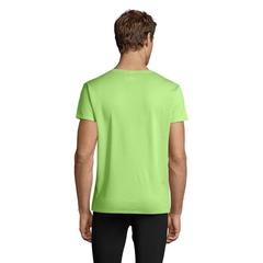 Vue SPRINT UNI T-SHIRT 130g - Sprint de couleur vert| Krokrodeal