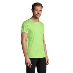 Vue SPRINT UNI T-SHIRT 130g - Sprint de couleur vert| Krokrodeal