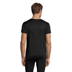 Vue SPRINT UNI T-SHIRT 130g - Sprint de couleur noir| Krokrodeal